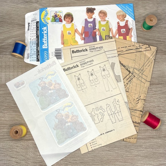 Teletubbies Iron-On Transfers with Sewing Patterns - Picture 3 of 5